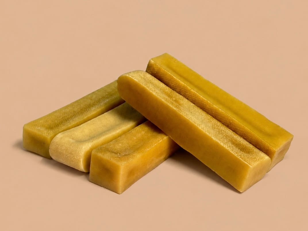 White Himalayan XXL churpi yak milk dog chew