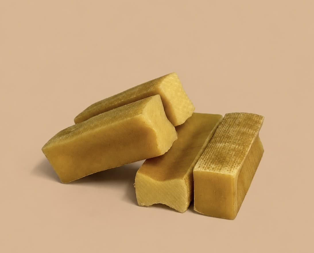 White Himalayan Small yak milk churpi dog chew